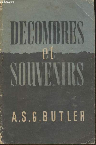 Dcombres et souvenirs