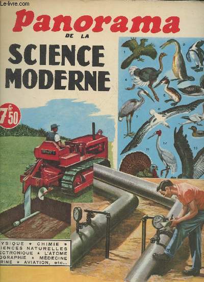 Panorama de la science moderne Volume n4- Toute la science n19  24 (1 volume)