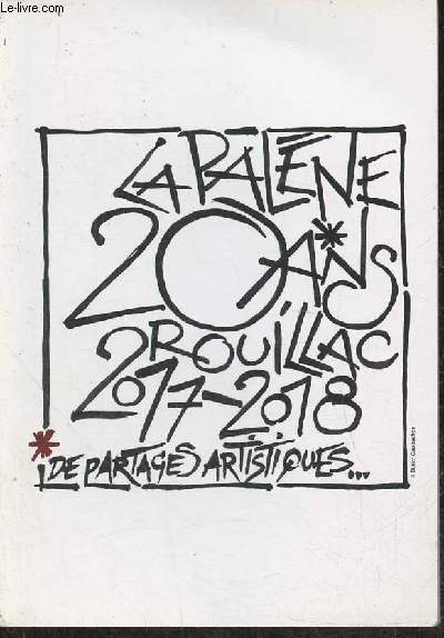 Programme- La Palne, 20 ans de partages artistiques- Rouillac 2017-2018