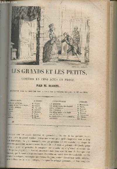 Les grands et les petits- comdie en cinq actes, en prose