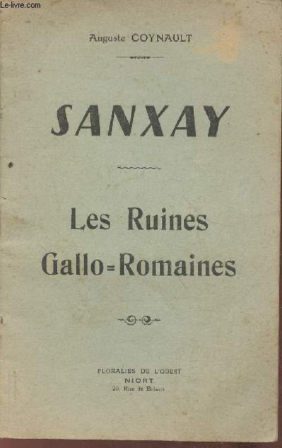 Sanxay- les ruines Gallo-Romaines