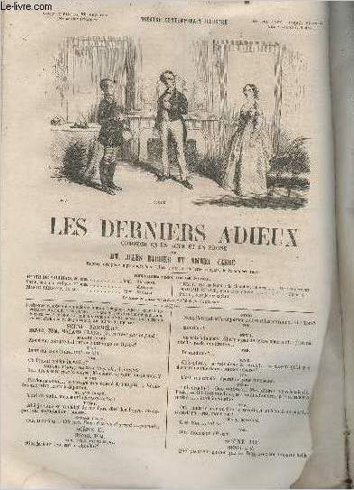 Les derniers adieux- comdie en un acte et en prose (Thtre contemporain illustr)