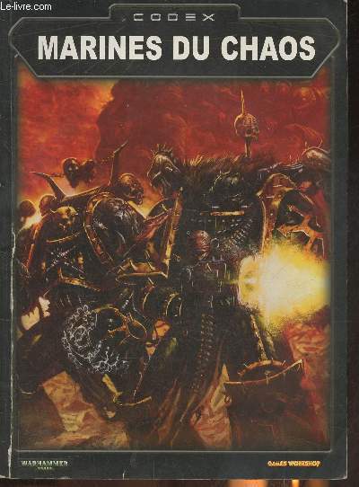 Codex Marines du chaos- Warhammer 40000