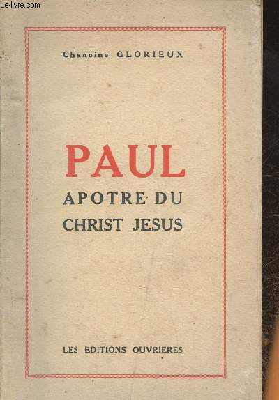 Paul, apotre du Christ Jesus