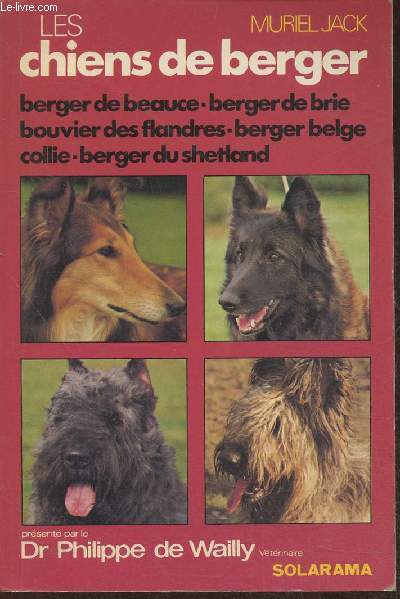 Les chiens de berger- Berger de Beauce, berger de brie, bouvier des flandres, berger belge, collie, berger du shetland