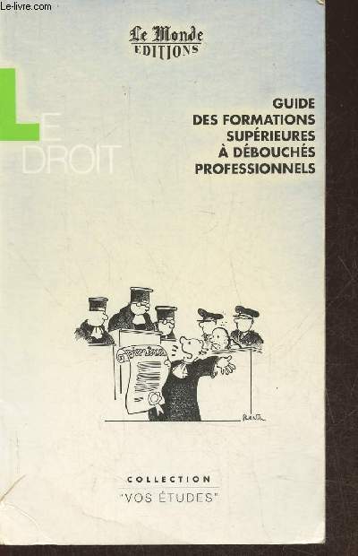 Droit- Guide des formations suprieures  dbouchs professionnels
