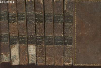 Thtre des auteurs du second ordre ou Recueil des tragdies et comdies restes au Thtre Franais- Comdies en vers Tomes X  XVII (8 volumes)