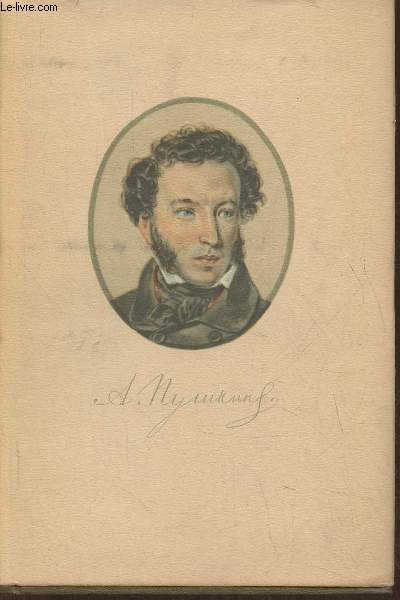 Tomaison de 6 volumes en Russe- Oeuvres d'Alexander Pushkin