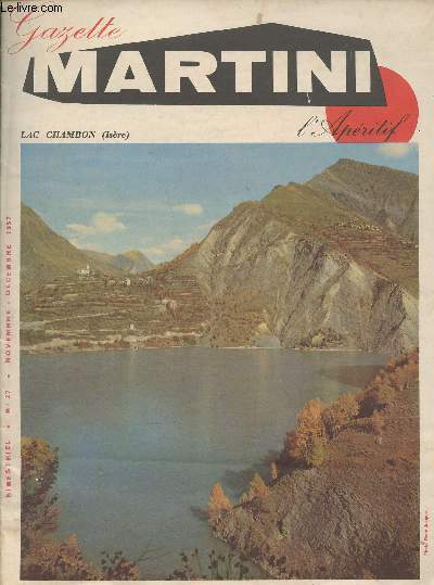 Gazette Martini n°27- Novembre-Décembre 1957