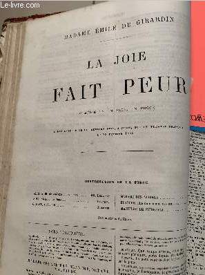La joie fait peur- comdie en 1 acte, en prose