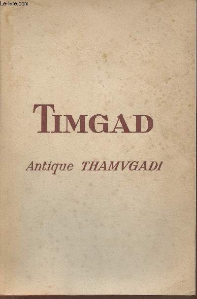 Timgad- Antique Thamvgadi