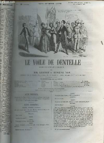 Le voile de dentelle- Drame en 6 actes et 7 tableaux