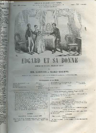 Edgard et sa bonne- Comdie en un acte, mle de chant