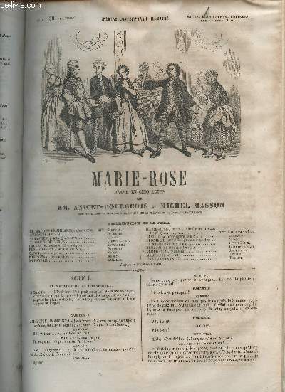 Marie-Rose- Drame en 5 actes + l'ambigu en habit neuf
