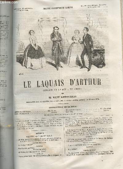 Le laquais d'Arthur- Comdie en un acte, en prose