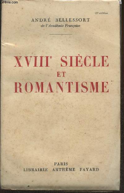 XVIIIe sicle et romantisme
