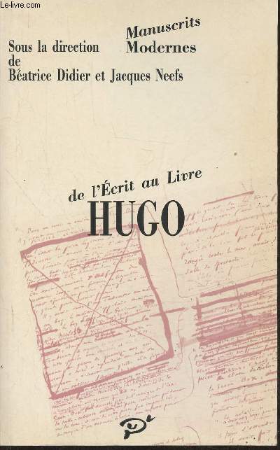 Hugo- de l'crit au livre