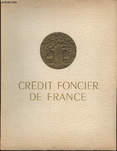 Plaquette- Crdit Foncier de France 1852-1952