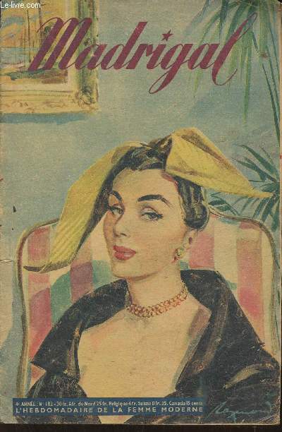 Madrigal n182- 4e anne-Sommaire: J'ai perdu la partie- Le baiser de l'Aurore- Aventures du May- Les hauts de hurle-vent d'aprs le roman d'Emily Bront- Sable blond- Prisonniers de leur amour- Grand mnage- La nuit sans rves- Funeste hritage- etc.