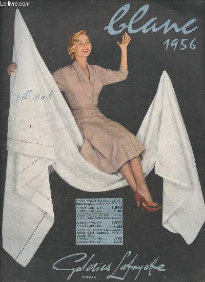 Catalogue des Galeries Lafayette Blanc 1956