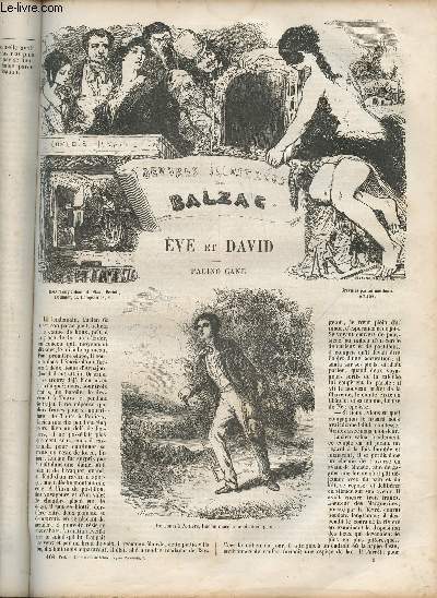 Oeuvres illustres de Balzac- Eve et David- Facino Cane