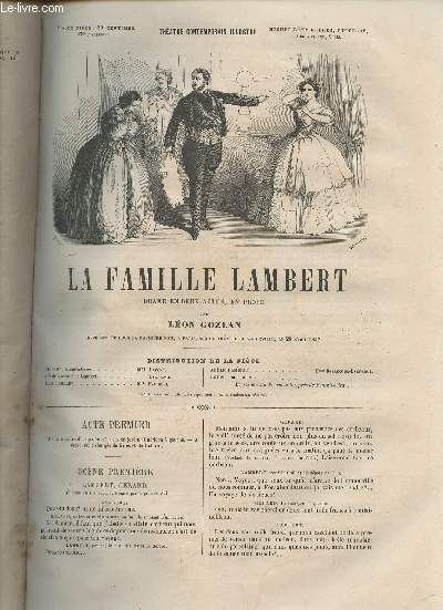 La famille Lambert - Drame en deux actes, en prose
