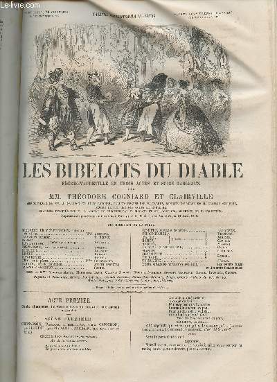 Les bibelots du diable- Ferie-Vaudeville en trois actes et 16 tableaux