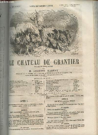 Le chateau de Grantier- Drame en cinq actes + Preciosa- opra-comique en un acte