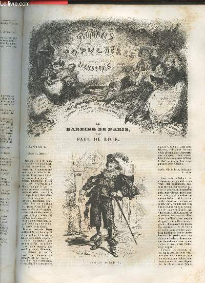 Le barbier de Paris- Romans populaires illustrs Suivi de Une maison ou on a peur- Esquisse champtre en quatre journes