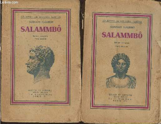 Salammb Tomes I et II (2 volumes)