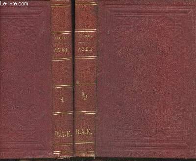 Ayer, hoy y manana o la F, el vapor y la electricidad cuadros sociales de 1800, 1850 y 1899 Tomes I et II (2 volumes)