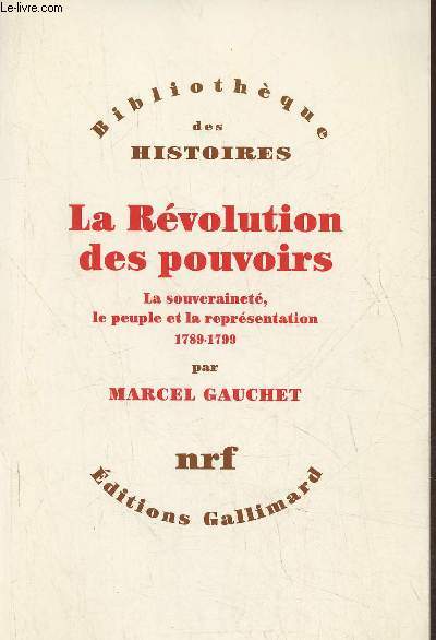 La rvolution des pouvoir- La souverainet, le peuple et la reprsentation 1789-1799