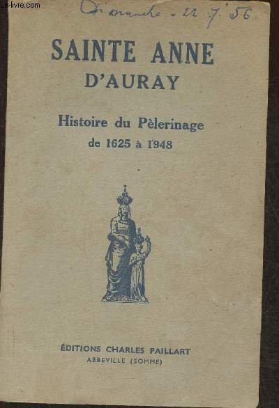Sainte Anne d'Auray, histoire du plerinage