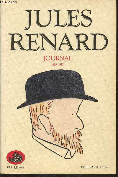 Jules Renard- Journal 1887-1910 suivi d'un index