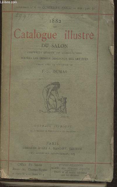 Catalogue illustr du salon 1882