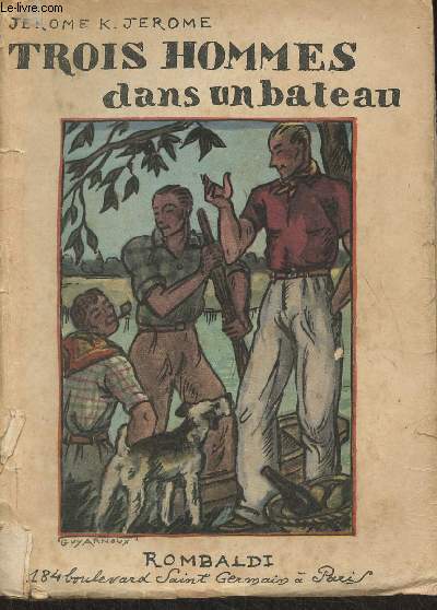 Trois hommes dans un bateau- roman