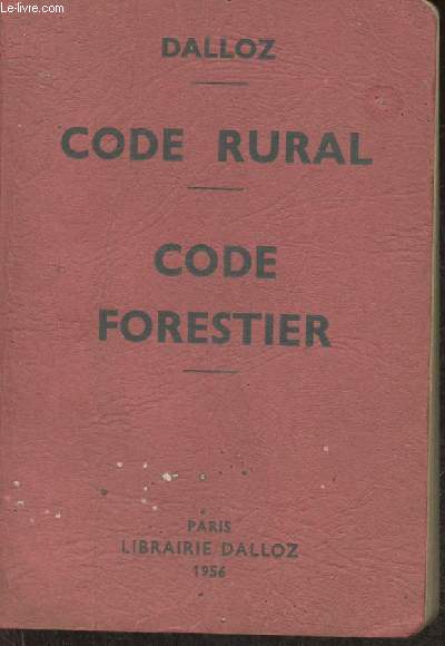 Code rural- Code forestier