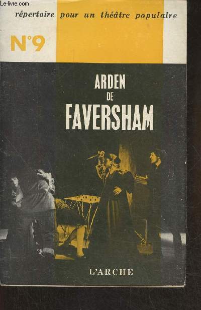 Arden de Faversham- drame en 5 actes