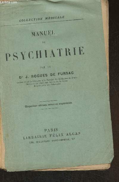 Manuel de psychiatrie