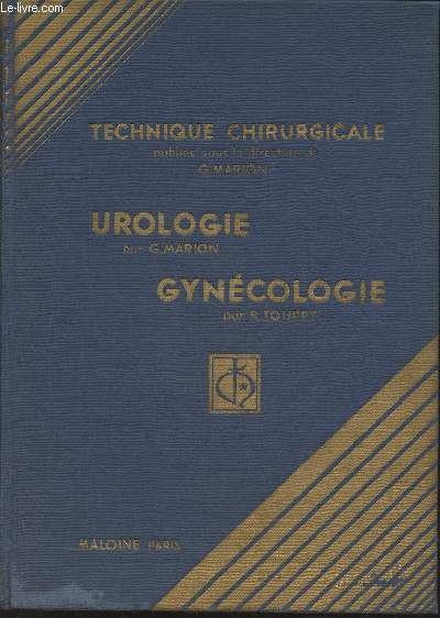 Technique chirurgicale- Urologie- Gyncologie
