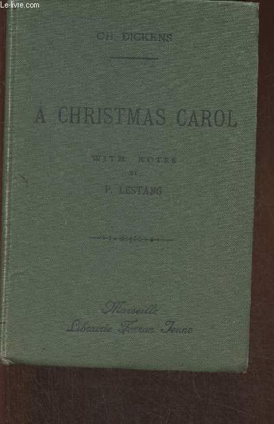 A christmas Carol with an english commentary