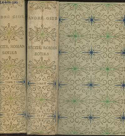 Rcits, roman, Soties Tomes I et II (2 volumes)