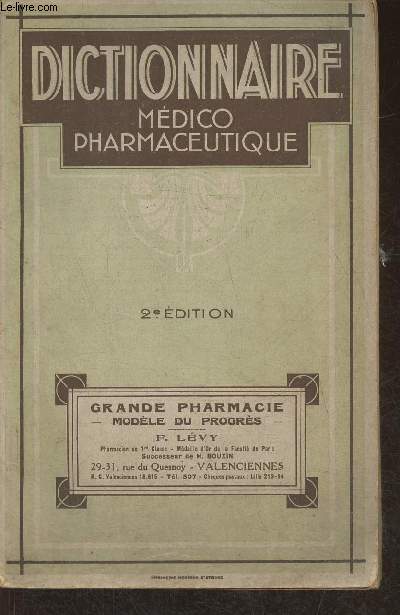Dictionnaire mdico pharmaceutique