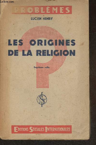 Les origines de la religion