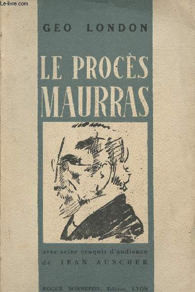 Le procs de Charles Maurras