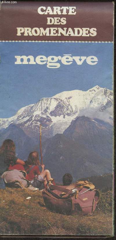 Carte des promenades - Megve (chelle 1:15000)