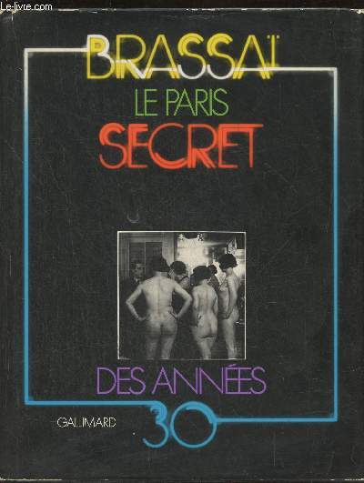 Le Paris secret des annes 30