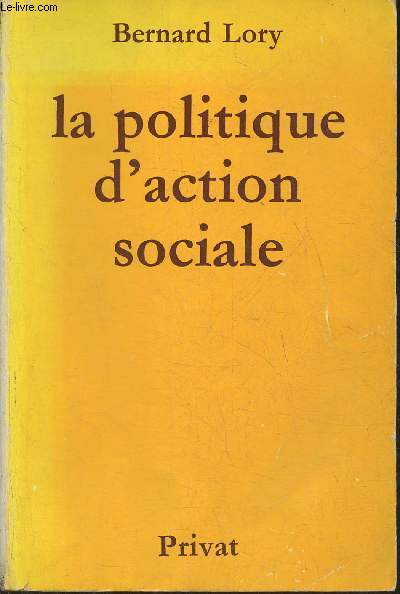 La politique d'action sociale