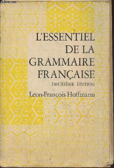 L'essentiel de la grammaire franaise