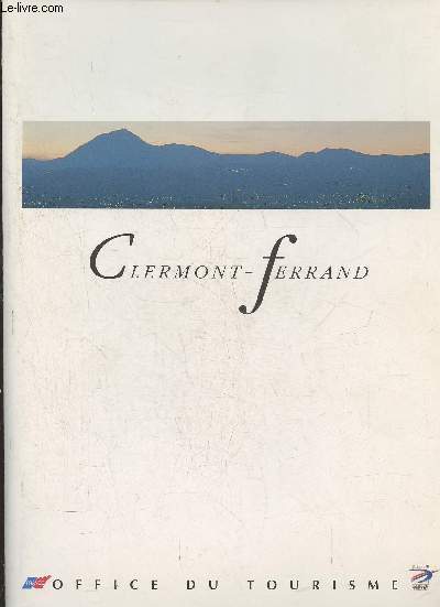 Pochette de guides, plans, livret- Clermont-Ferrand